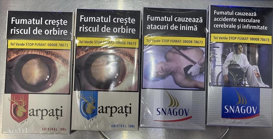 Cât costă noile pachete de țigări Carpați și Snagov