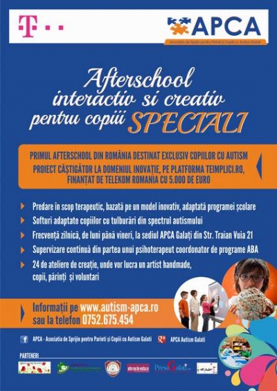 Afterschool pentru „copii SPECIALI”