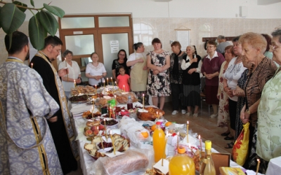 Activităţi filantropice pentru bătrânii Centrului multifuncţional de servicii sociale „Speranţe pentru vârsta a III-a“