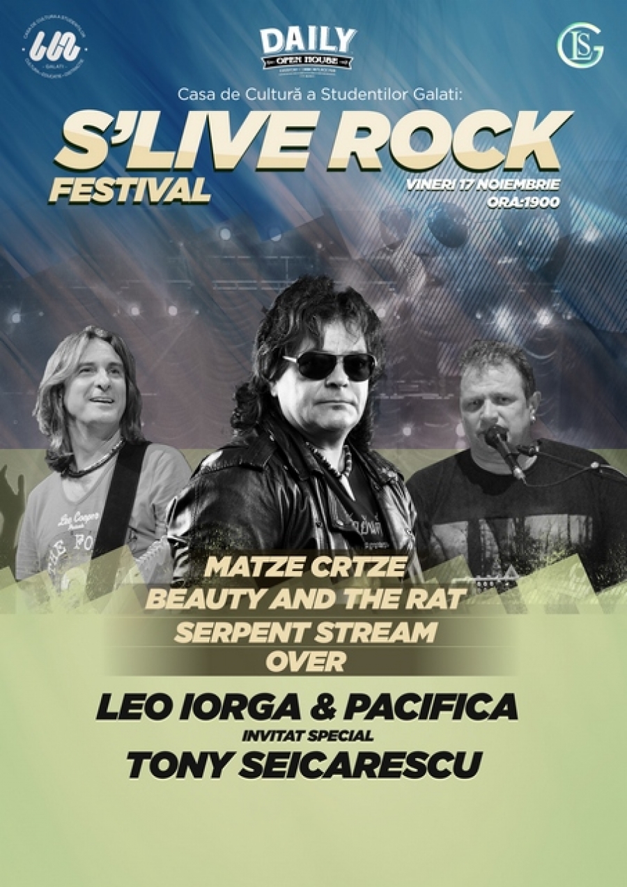 Festivalul Studenţesc de Muzică Rock “S’live rock”, la a VIII-a ediţie