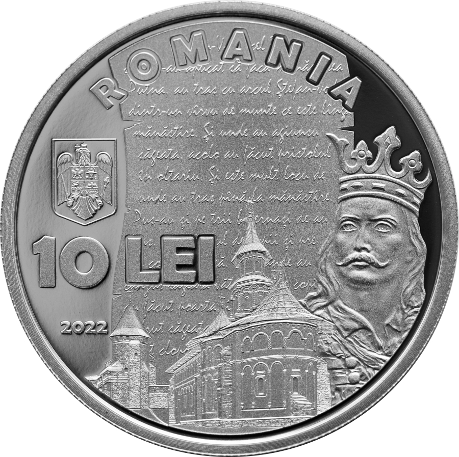 BNR lansează o monedă din argint cu tema 350 de ani de la naşterea lui Ion Neculce (FOTO)