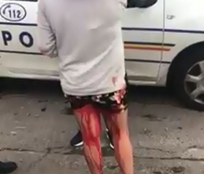 GALAŢI: Găsită plină de sânge pe stradă, o minoră ar fi fost ignorată de poliţişti (VIDEO)