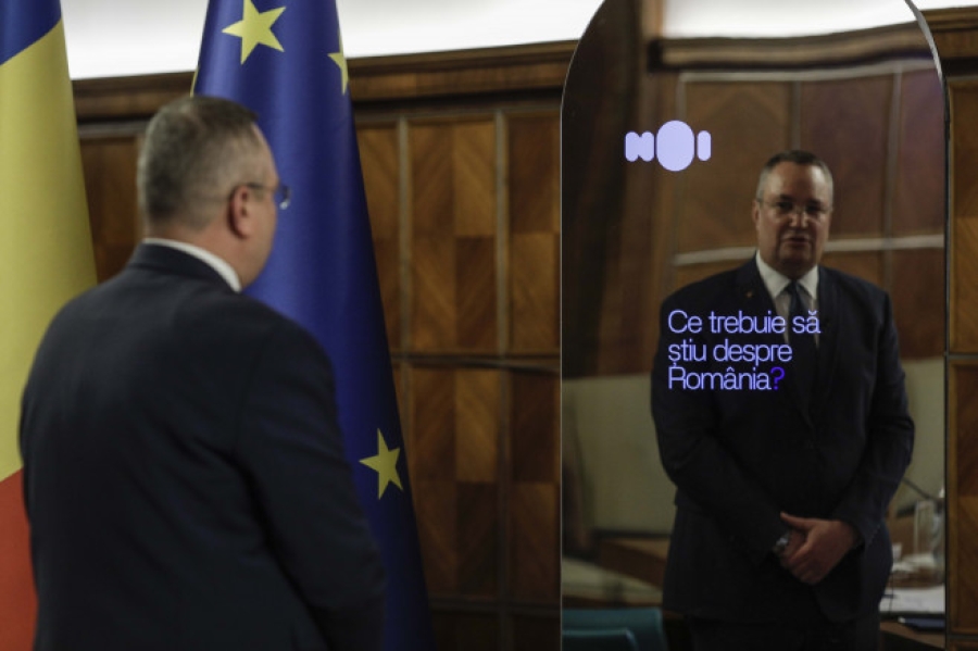 Guvernul şi-a luat robot. Îl cheamă „Ion” şi este consilierul lui Nicolae Ciucă (VIDEO)