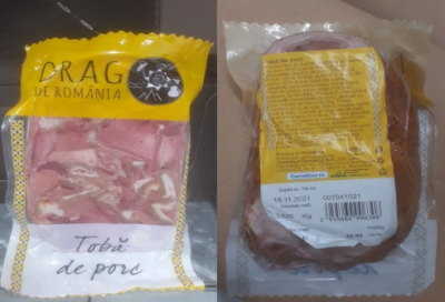 Toba de porc "Drag de România" retrasă din magazinele Carrefour