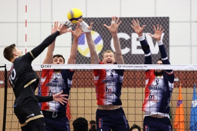 CSM Arcada joacă ambele manşe din 8-imile CEV Cup pe teren propriu