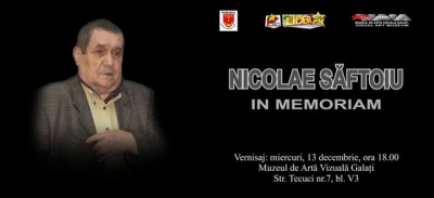 "In Memoriam Nae Săftoiu" la Muzeul de Artă Vizuală Galaţi