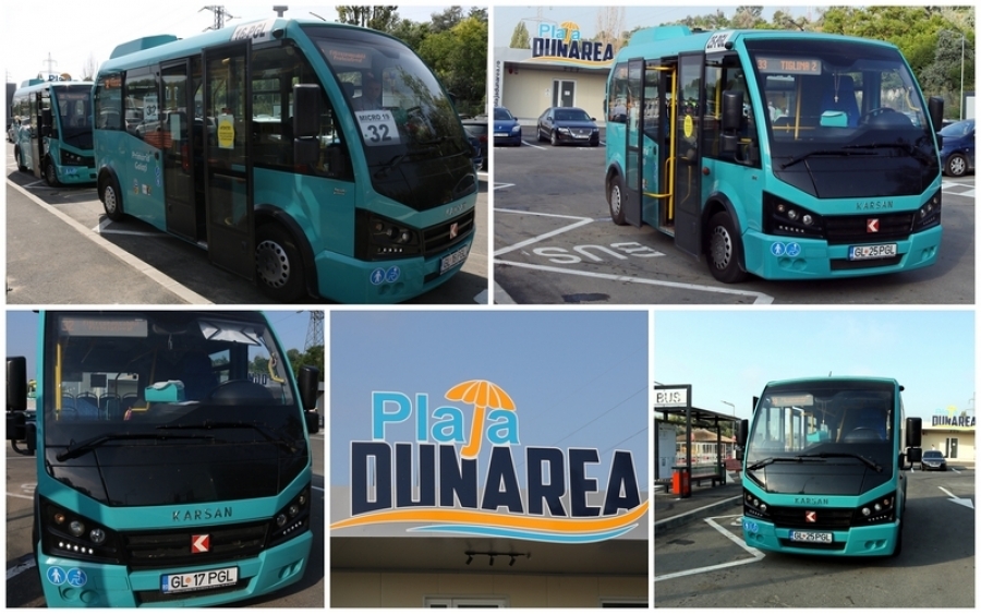 Se reiau traseele speciale de autobuz pentru Plaja Dunărea