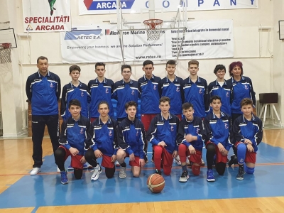 Băieţii Under 14 de la Academia de baschet Phoenix Galaţi sunt în cărţi pentru turneul semifinal