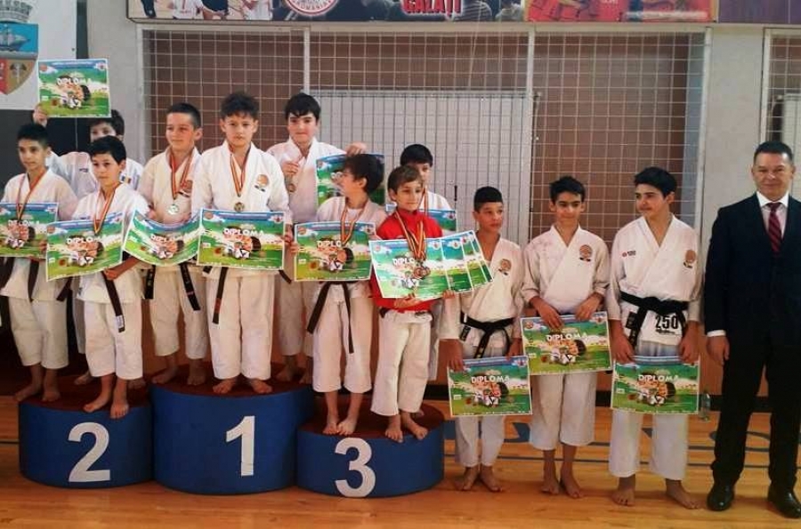 Cei mai mici karatişti de la Karate Club, Kodo şi Meikyo au dominat Naţionalele şi merg la Europene