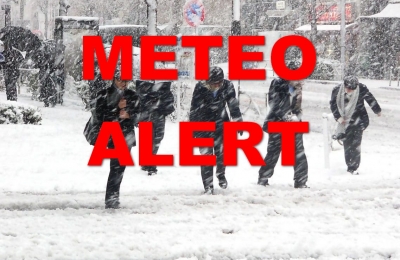 ALERTĂ METEO de ninsori, polei, vânt puternic şi frig