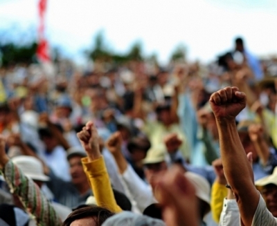 Amplu miting-marş ANTI-SĂRĂCIRE la Galaţi