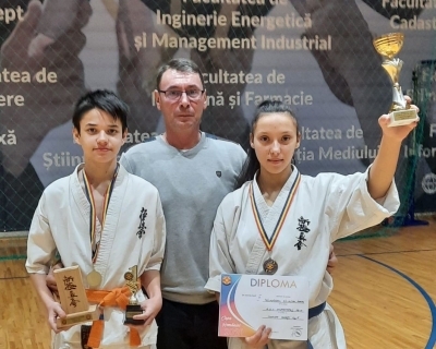 Gălăţenii de la C.S. Sakura Kiai, pe podium la Cupa României de Karate Kyokushin