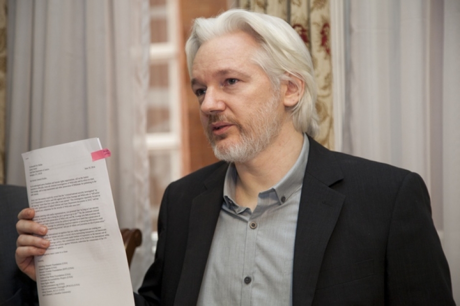 Julian Assange va fi audiat pe 17 octombrie la Ambasada Ecuadorului din Londra