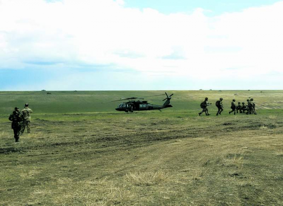 Încă un exerciţiu militar în Poligonul Smârdan