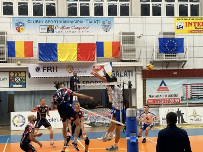 CSM Arcada a câştigat fără emoţii, CSU Hygienium a pierdut în tie-break