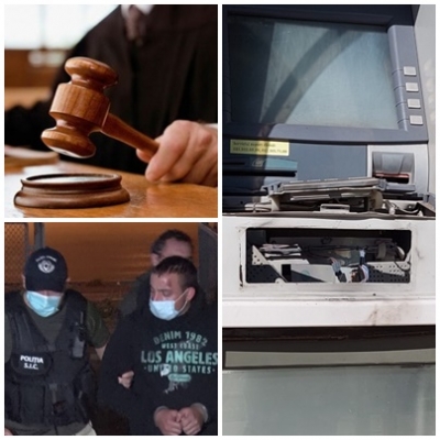 Detonatorii de bancomate din Galaţi, trimişi în judecată