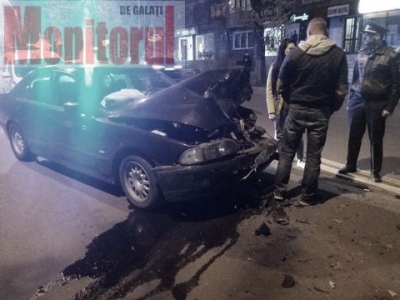 Accident în centrul Galaţiului cu trei autoturisme avariate
