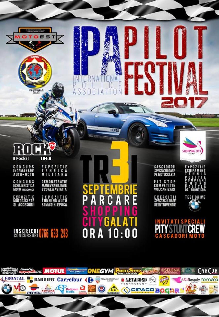 IPA PILOT FESTIVAL - Cel mai mare show AUTO-MOTO din Galaţi