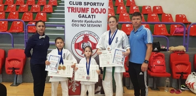 Karateka gălăţeni de la Triumf Dojo, cei mai buni din Europa