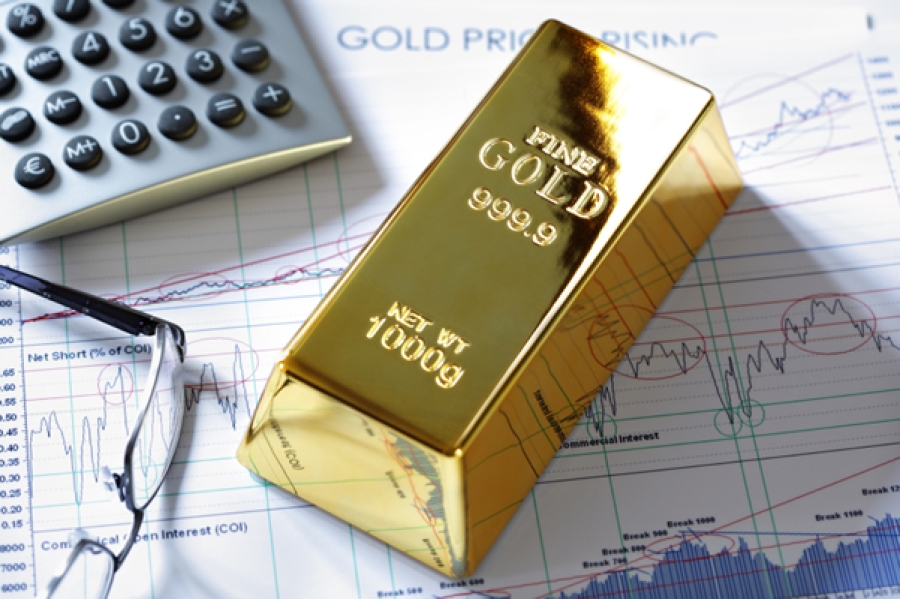 Preţul aurului, cea mai mare creştere trimestrială de la jumătatea anului 2020