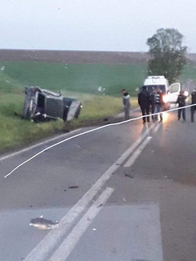 Accident mortal lângă comuna Costache Negri