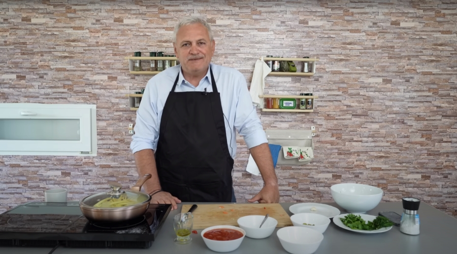 De la şef PSD, la chef pe YouTube! Liviu Dragnea are emisiune de gătit online (VIDEO)