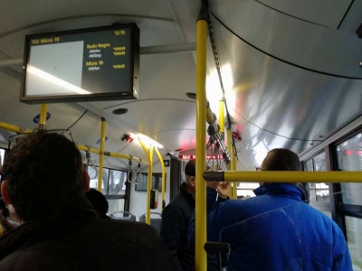 Cum arată interiorul noilor troleibuze din Galaţi