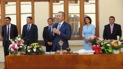 Prima zi de şcoală cu oficialităţile îngrămădite tot la CN ”Vasile Alecsandri”