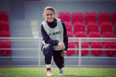 Ana Arnăutu, jucătoare FC Universitatea: „Fotbalul este «nebunia» mea preferată. O să revenim pe teren să le bucurăm sufletul suporterilor cu victoriile noastre”