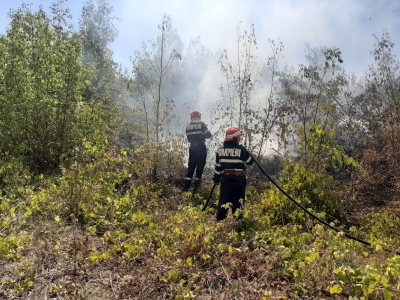 Tulcea: 3 incendii în 45 de minute (FOTO)