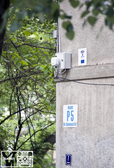 22 de puncte WiFi pentru acces gratuit la internet instalate în Galaţi (HARTĂ)