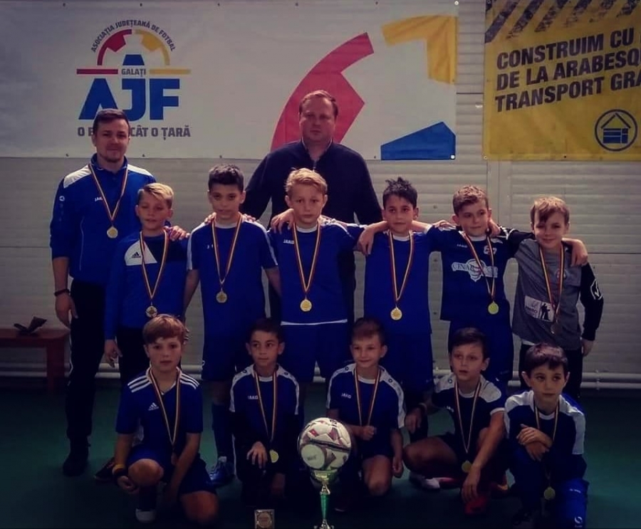 Şcoala de fotbal Junior s-a calificat la turneul zonal de la Trofeul Gheorghe Ola