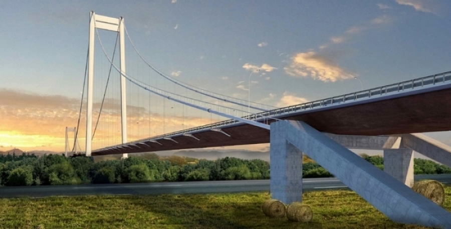 Cererea de finanţare pentru Podul suspendat de la Brăila a fost depusă