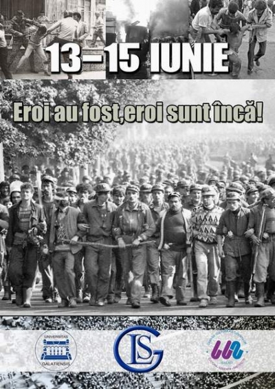 Mineriada din '90, comemorată „artistic” de studenţii gălăţeni