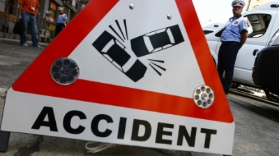 Tecuci: O depăşire neregulamentară a băgat 5 oameni în spital