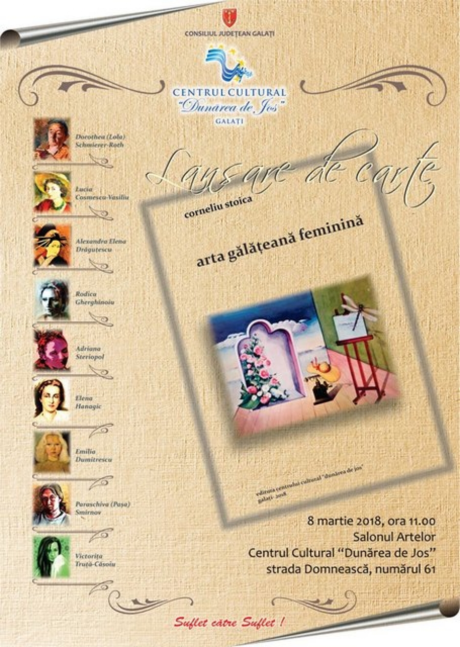 Două evenimente excepţionale organizate de Ziua Femei, de Centrul Cultural "Dunărea de Jos"