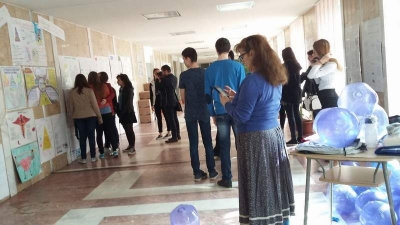 Elevii au desenat cum văd ei un stil de viaţă sănătos