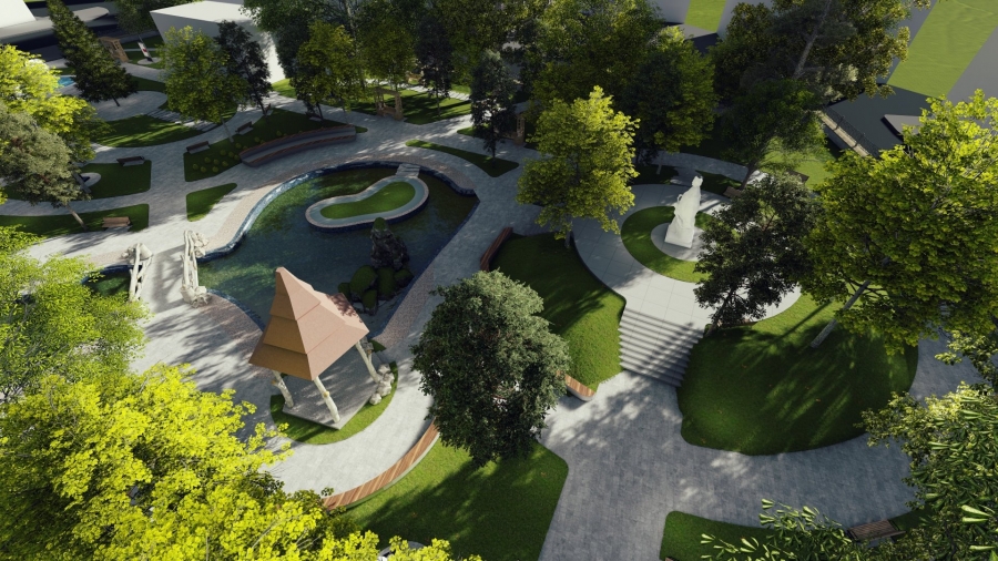 Începe modernizarea de 900.000 euro a Parcului Eminescu