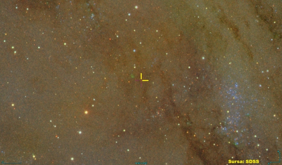 Premieră naţională la Observatorul Astronomic Galaţi: A fost descoperită o stea variabilă semiregulată în galaxia Andromeda (M31)
