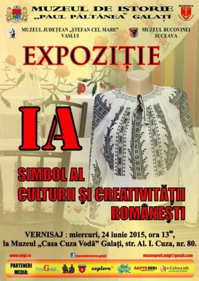 Ia, simbol al culturii şi creativităţii româneşti