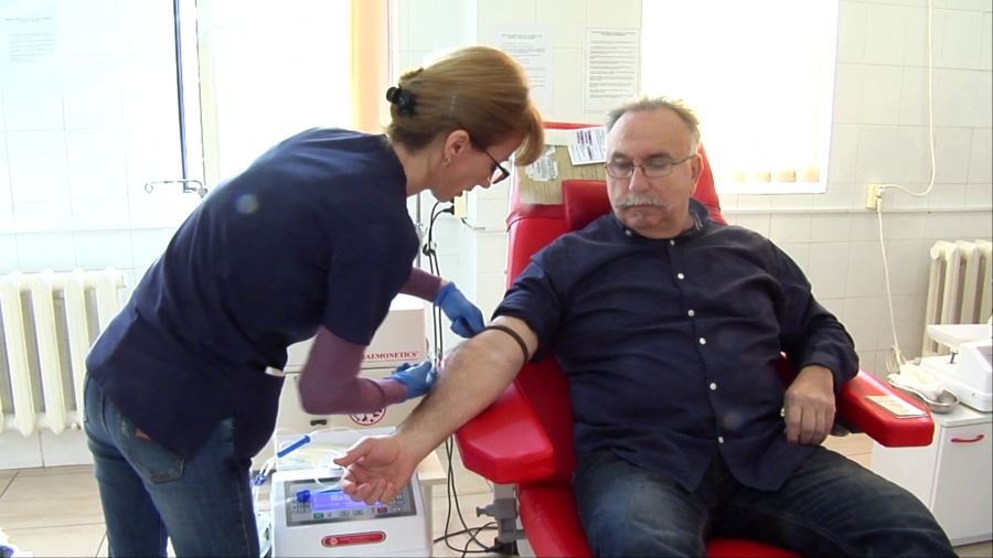 Un gălăţean a împlinit 40 de ani neîntrerupţi de donare de sânge