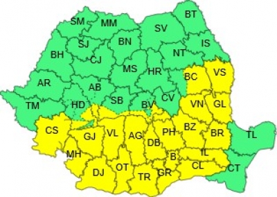 Nu scăpăm de polei. Un nou COD GALBEN a fost emis de meteorologi