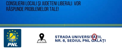 George Stângă (PNL Galaţi) amăgeşte cetățenii cu audienţele consilierilor