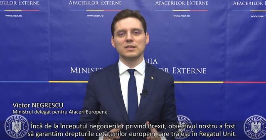 Clip informativ referitor la implicaţiile procesului Brexit asupra românilor din Marea Britanie