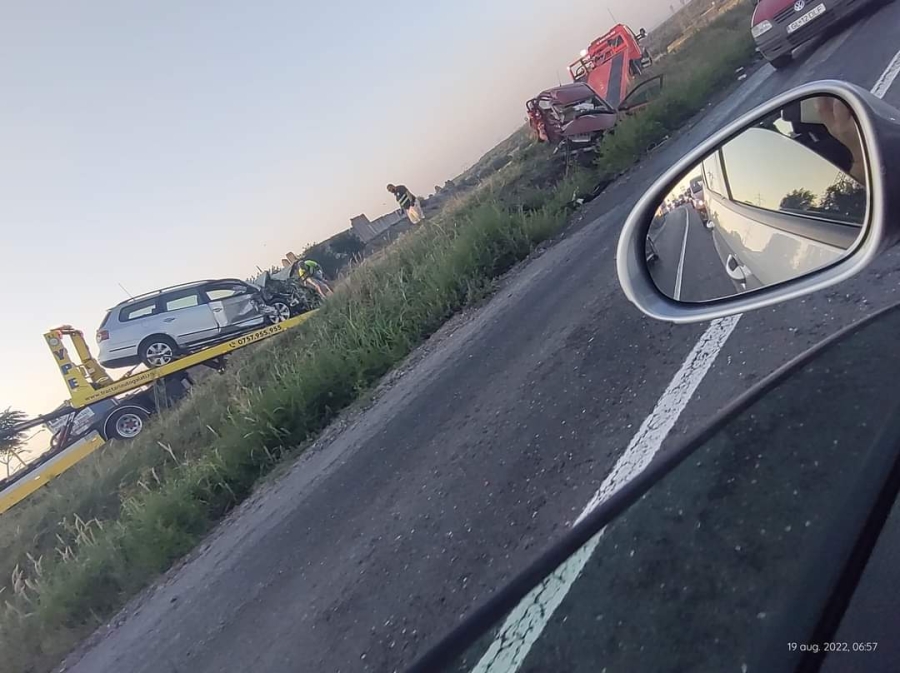 Galaţi: Accident cumplit în zona Tirighina. Un şofer de 27 de ani a murit