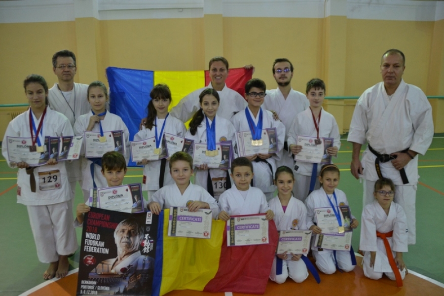53 de medalii pentru Meikyo, Karate Club şi Kodo la Europene