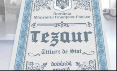 Românii pot investi în titluri de stat Tezaur la dobânzi record de până la 7,8%