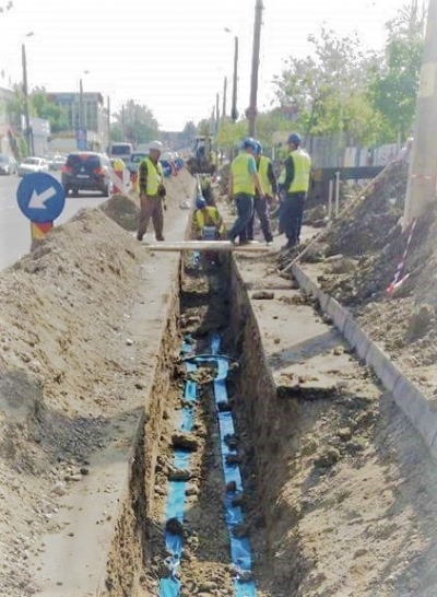 Au început lucrările de reabilitare a reţelei de apă din str. N. Alexandrescu