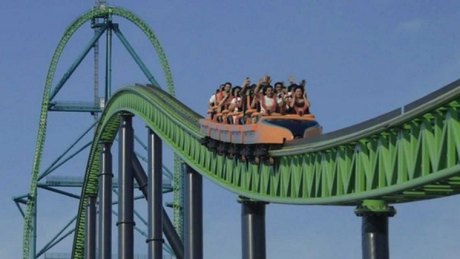 Kingda Ka este cel mai înalt roller coaster din lume
