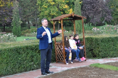 S-a inaugurat Rosarium-ul la Grădina Botanică Galaţi